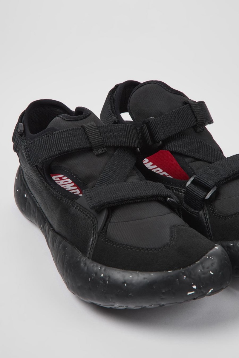 Zapatillas Camper Peu Stadium Semi-open Hombre Negras | QEYAB-8751