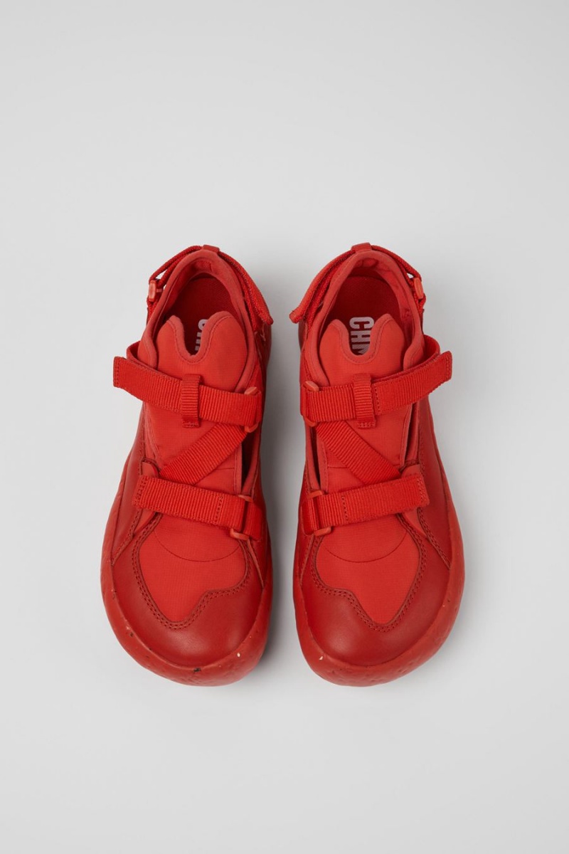 Zapatillas Camper Peu Stadium Semi-open Hombre Rojas | QHTUY-2085