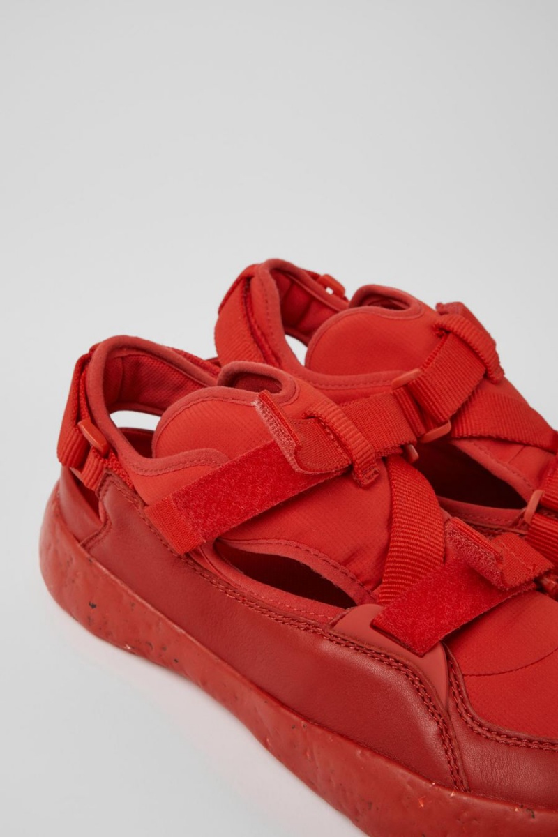 Zapatillas Camper Peu Stadium Semi-open Hombre Rojas | QHTUY-2085
