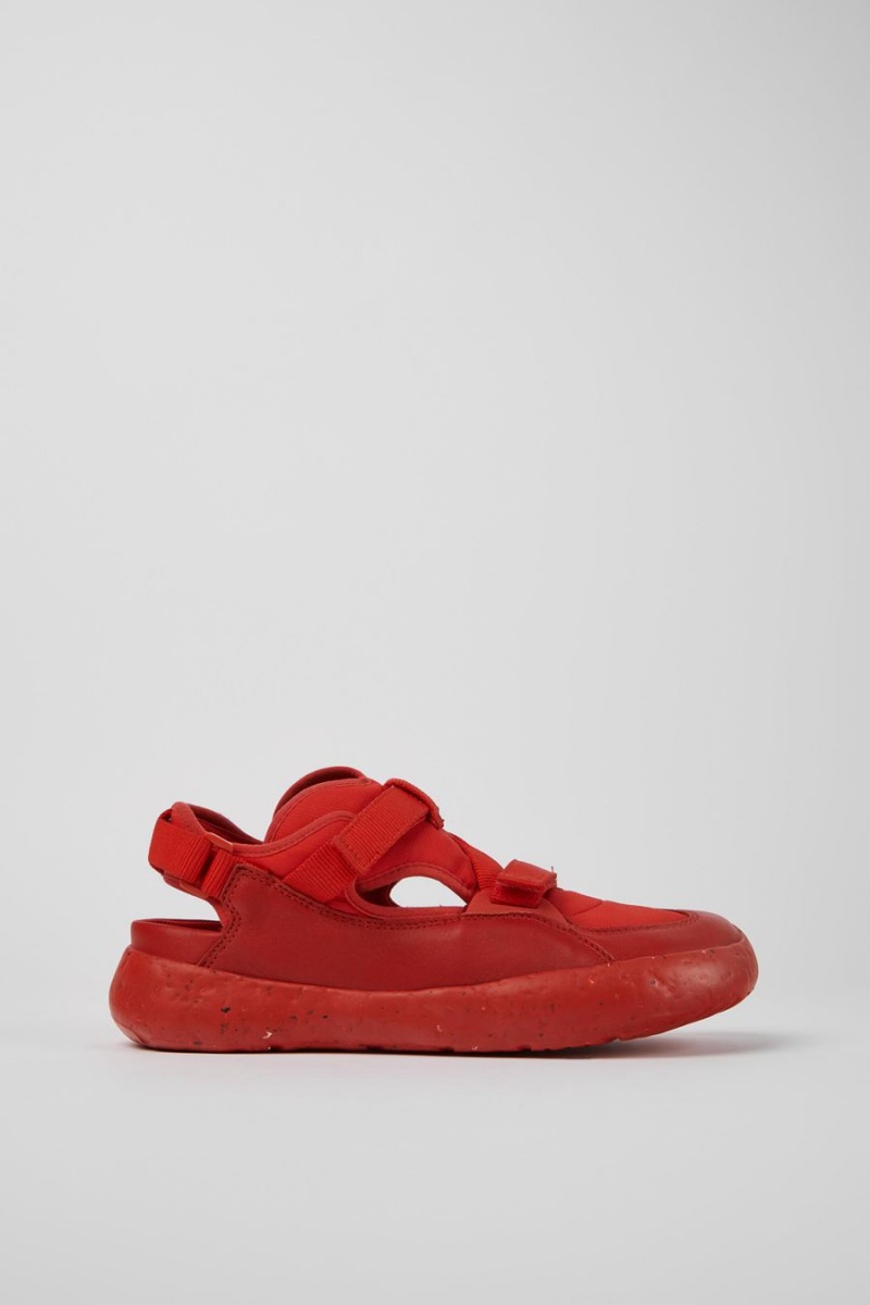 Zapatillas Camper Peu Stadium Semi-open Hombre Rojas | QHTUY-2085