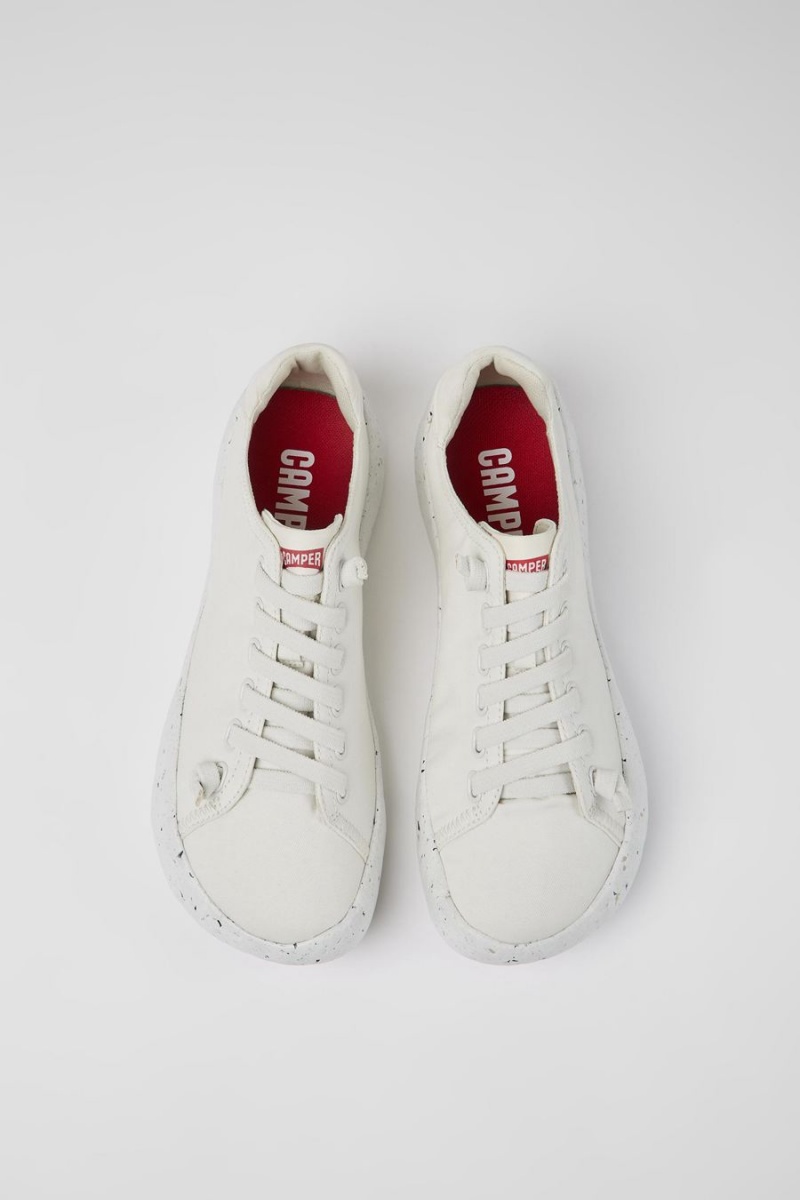 Zapatillas Camper Peu Stadium Textil Hombre Blancas | RHVUL-2168