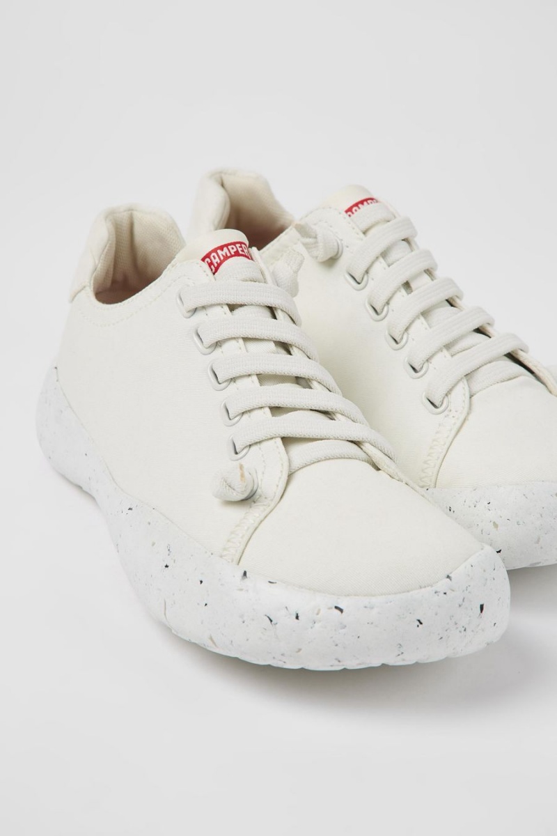 Zapatillas Camper Peu Stadium Textil Hombre Blancas | RHVUL-2168