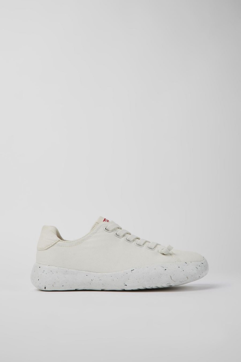 Zapatillas Camper Peu Stadium Textil Hombre Blancas | RHVUL-2168