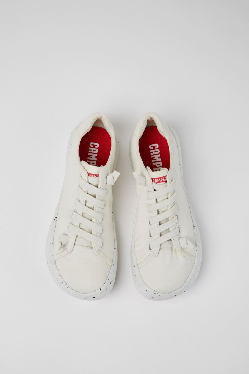 Zapatillas Camper Peu Stadium Textil Mujer Blancas | ZGQJU-5186