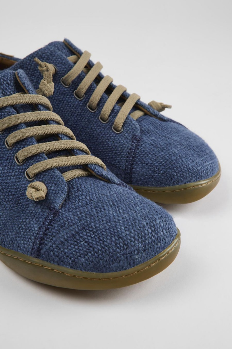Zapatillas Camper Peu Textil Hombre Azules | LOFGI-0257
