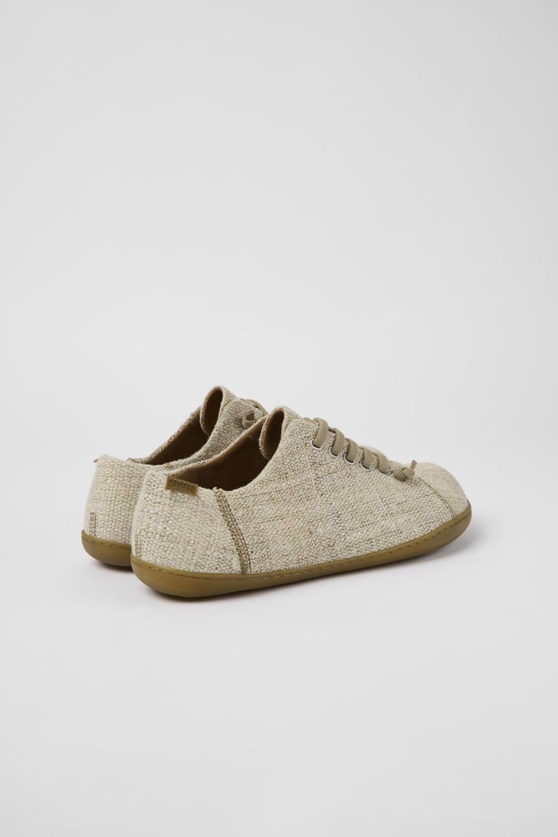 Zapatillas Camper Peu Textil Hombre Beige | RVQAY-4170