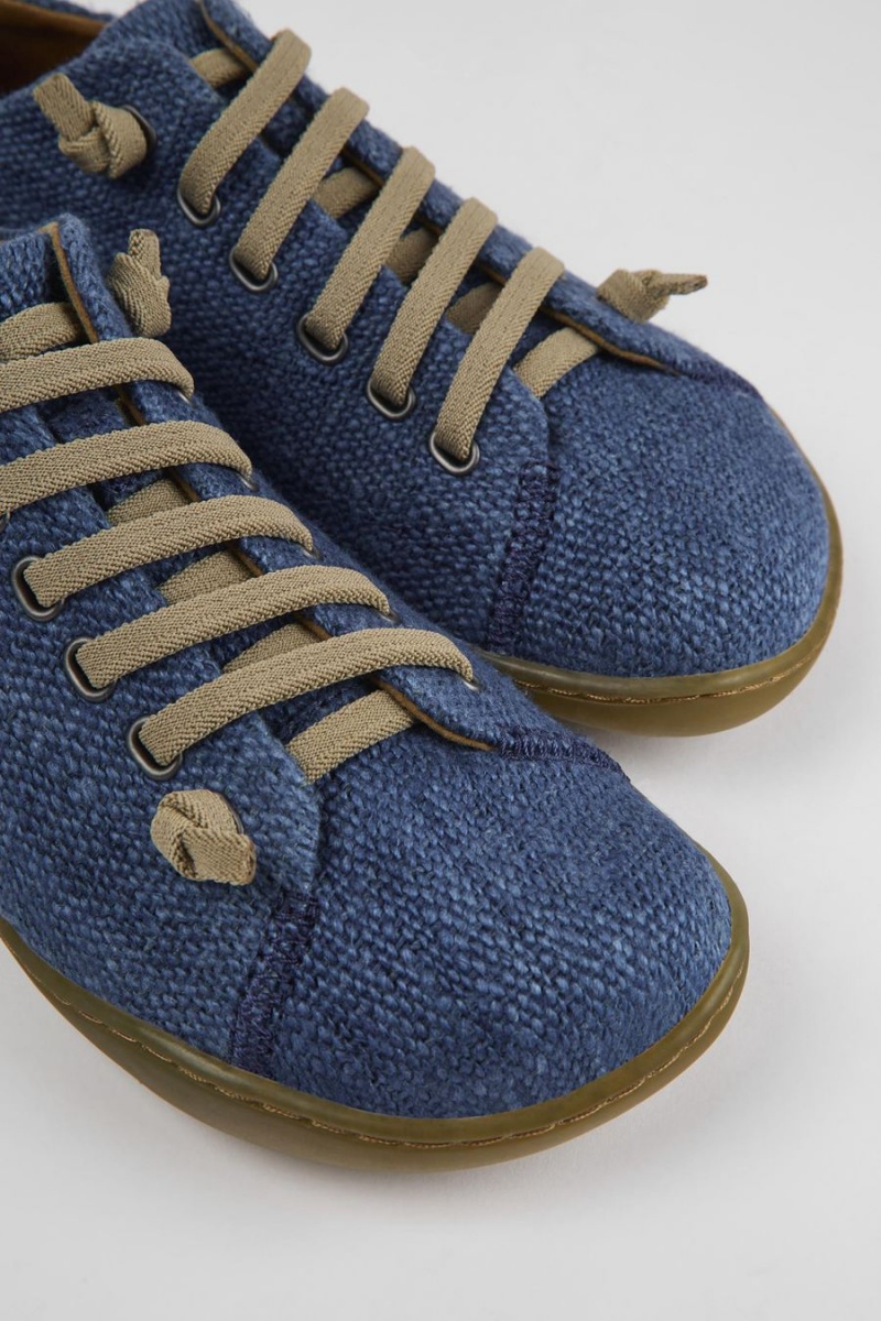 Zapatillas Camper Peu Textil Mujer Azules | QFMVA-0976