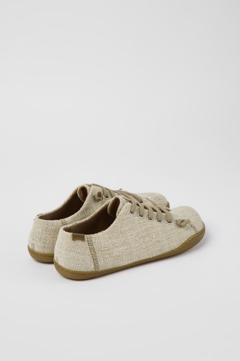 Zapatillas Camper Peu Textil Mujer Beige | VEDPM-0478