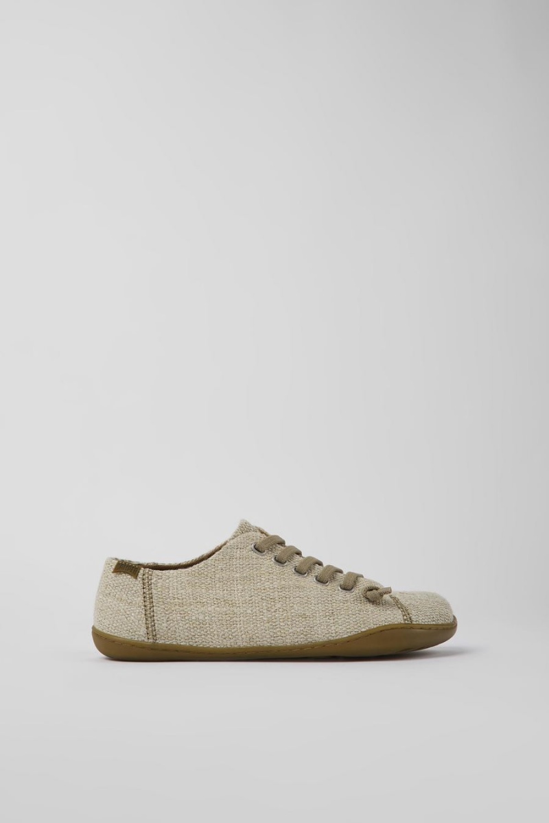 Zapatillas Camper Peu Textil Mujer Beige | VEDPM-0478