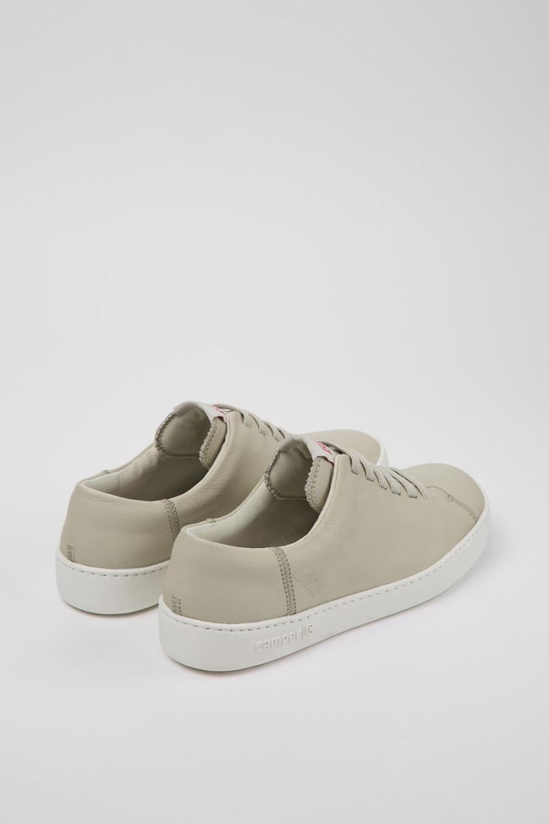 Zapatillas Camper Peu Touring Cuero Hombre Gris | JSIKD-5973