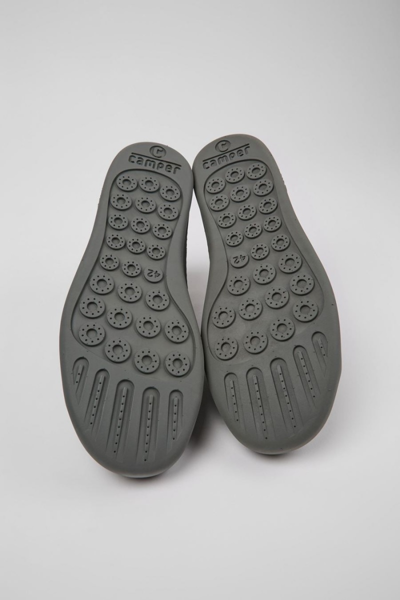 Zapatillas Camper Peu Touring Cuero Hombre Verde | QGNSW-7318