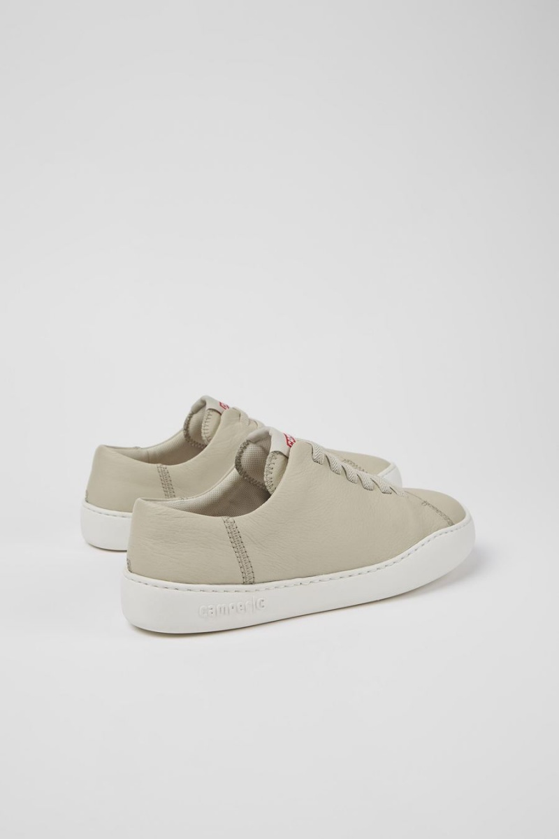 Zapatillas Camper Peu Touring Cuero Mujer Gris | HZGVM-3428