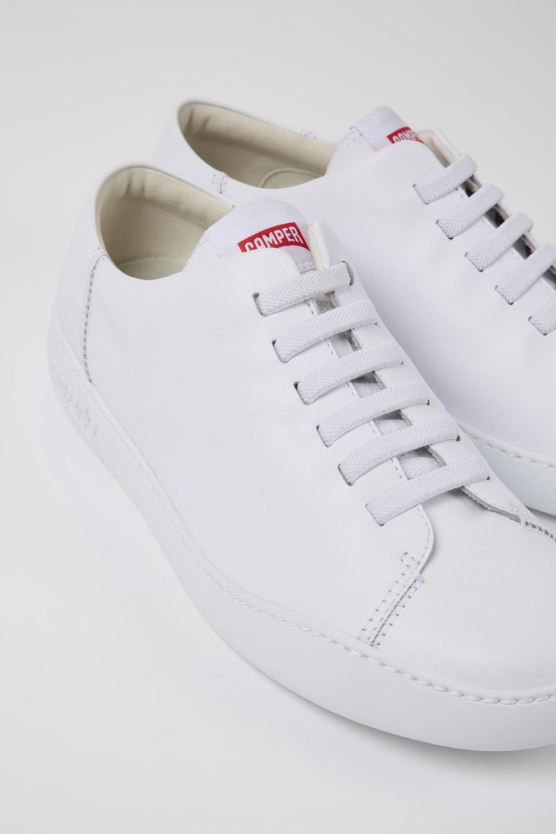 Zapatillas Camper Peu Touring Hombre Blancas | UCVHZ-8392