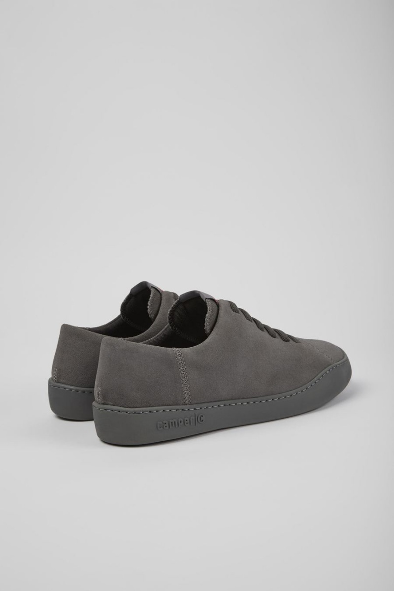 Zapatillas Camper Peu Touring Nubuck Hombre Gris | IAVNW-6321