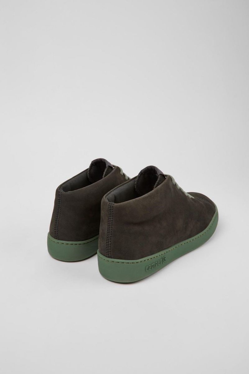 Zapatillas Camper Peu Touring Nubuck Hombre Gris | EMXGT-9083