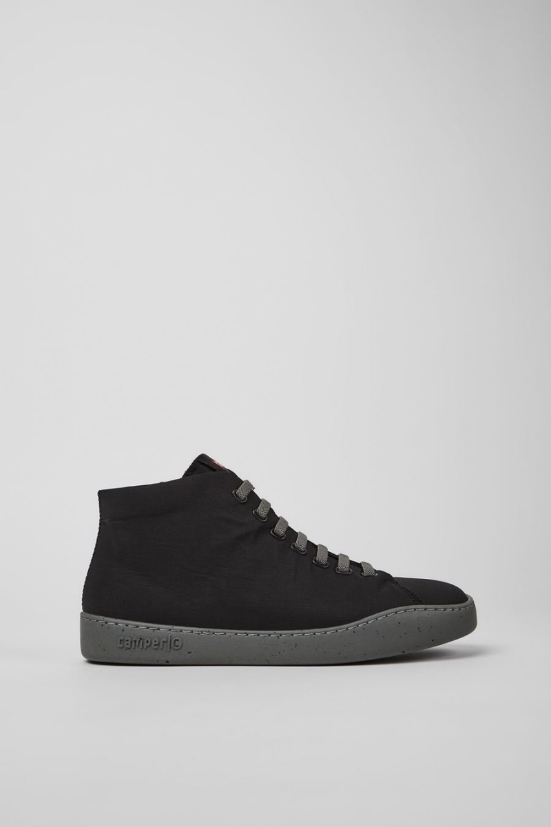 Zapatillas Camper Peu Touring Recycled Pet Hombre Negras | PCUAG-8425