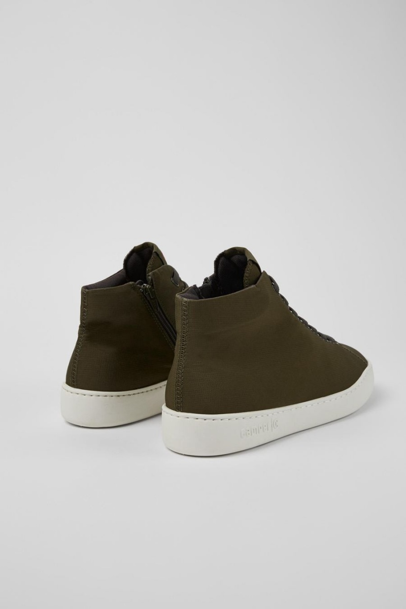 Zapatillas Camper Peu Touring Recycled Pet Hombre Verde | NOYHX-3159