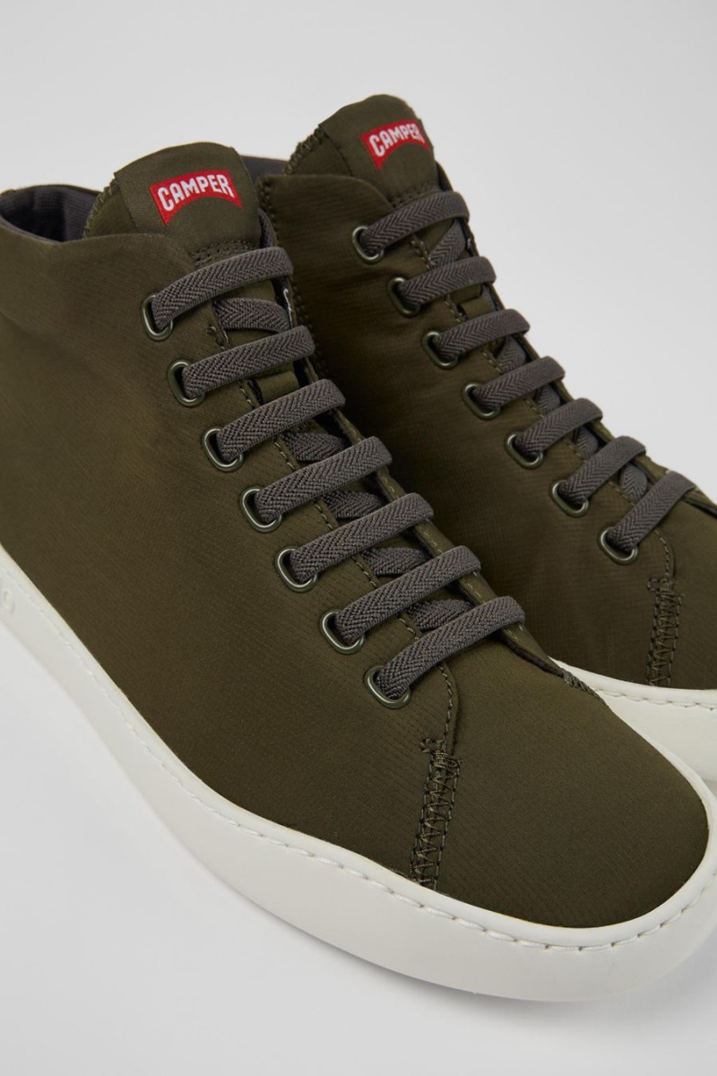 Zapatillas Camper Peu Touring Recycled Pet Hombre Verde | NOYHX-3159