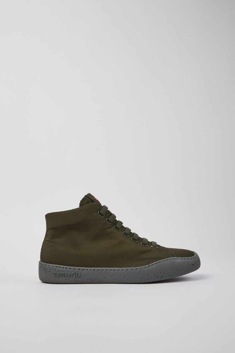 Zapatillas Camper Peu Touring Recycled Pet Mujer Verde | NECLB-1456