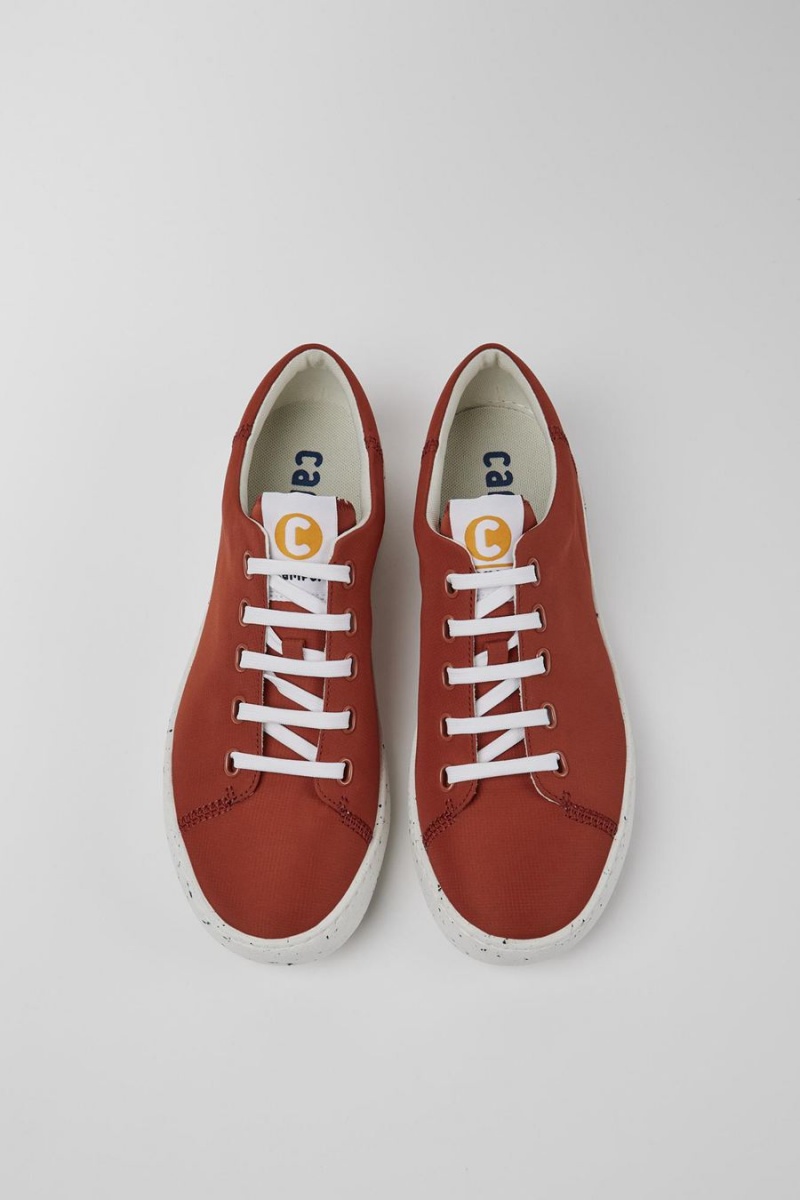 Zapatillas Camper Peu Touring Recycled Pet Hombre Rojas | XFLES-3712
