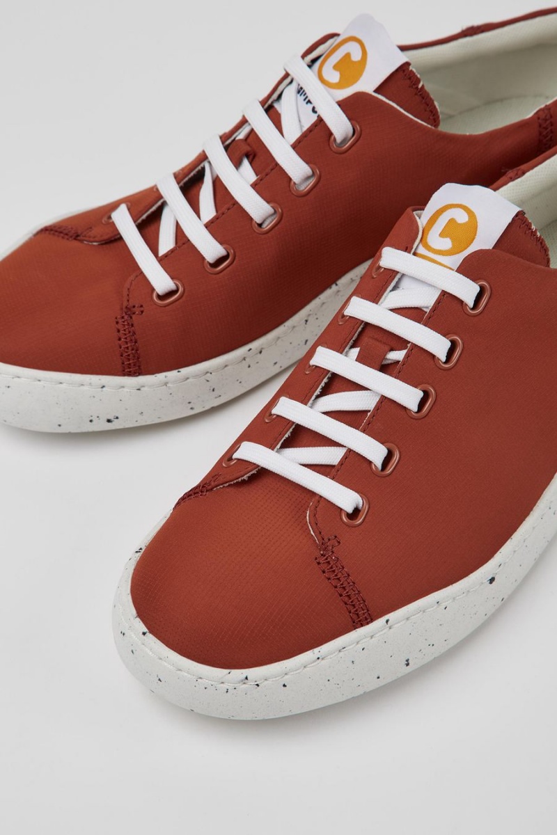 Zapatillas Camper Peu Touring Recycled Pet Hombre Rojas | XFLES-3712