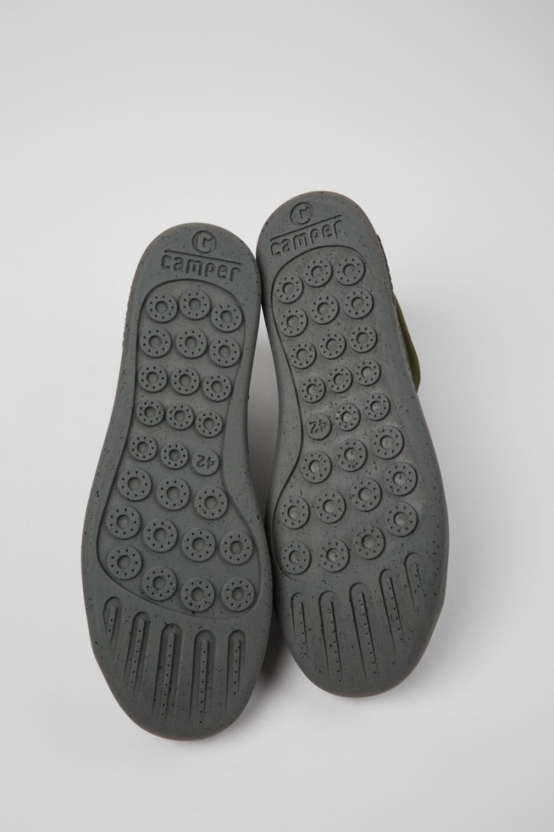Zapatillas Camper Peu Touring Recycled Pet Hombre Verde | YFQJM-1086