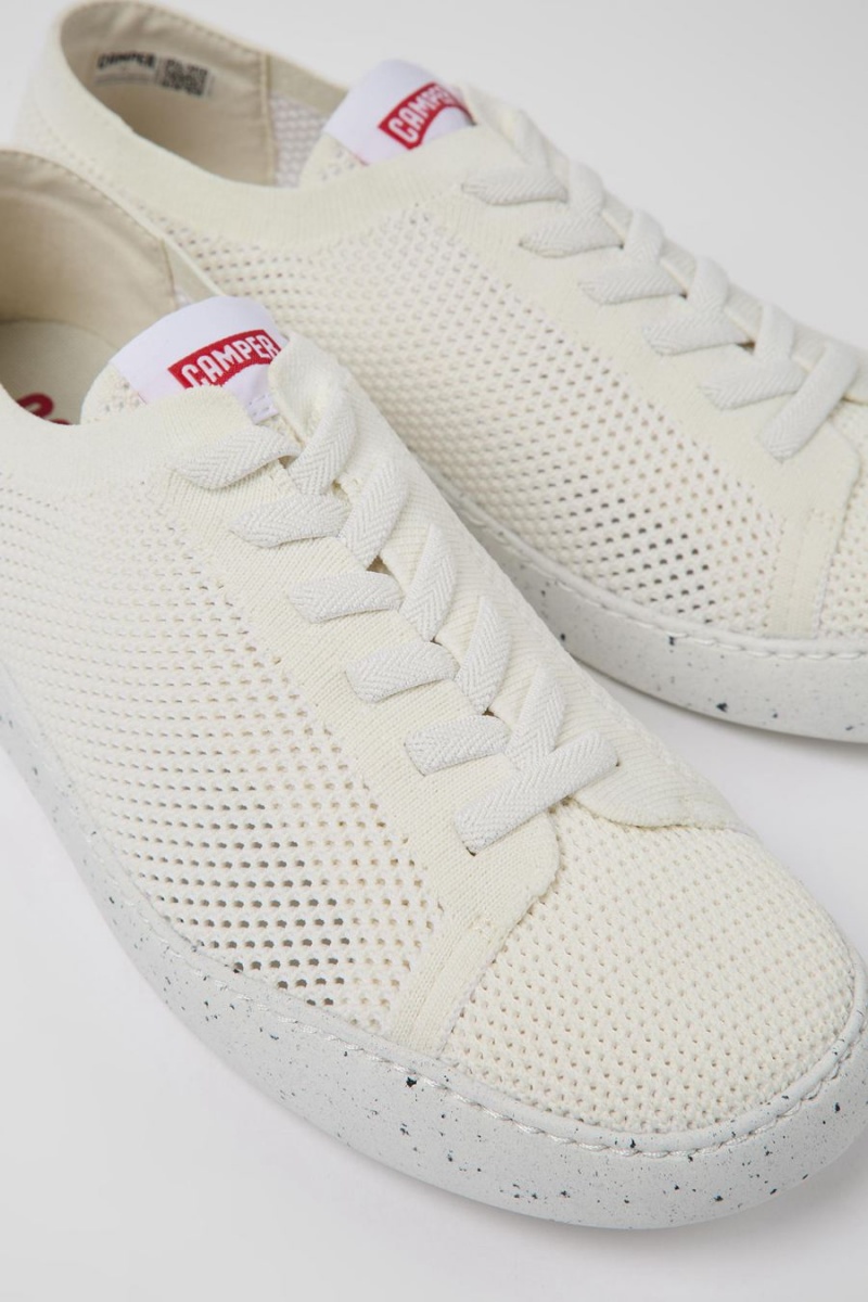 Zapatillas Camper Peu Touring Recycled Pet Hombre Blancas | ULMQS-6549