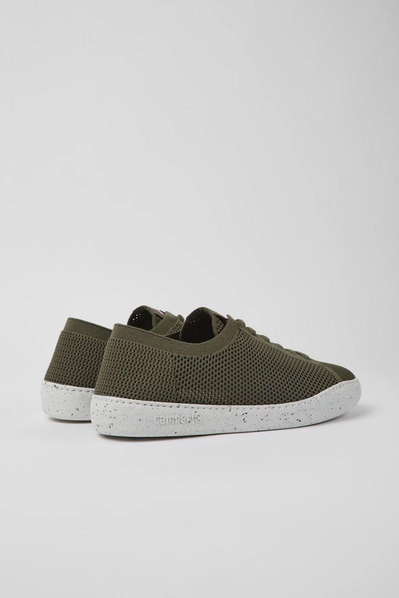 Zapatillas Camper Peu Touring Textil Hombre Verde | OKTVQ-7985