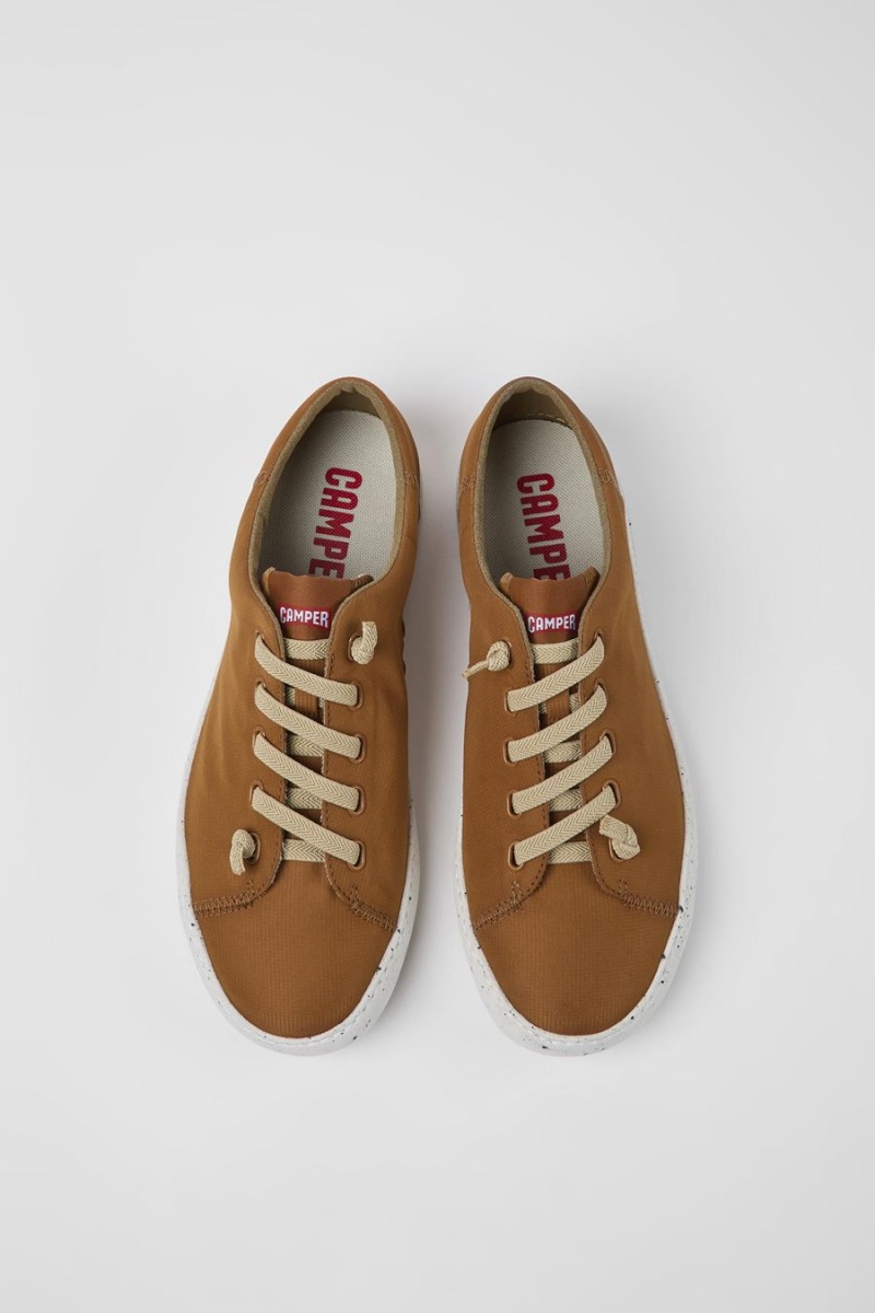 Zapatillas Camper Peu Touring Textil Hombre Marrones | OYUHC-5796