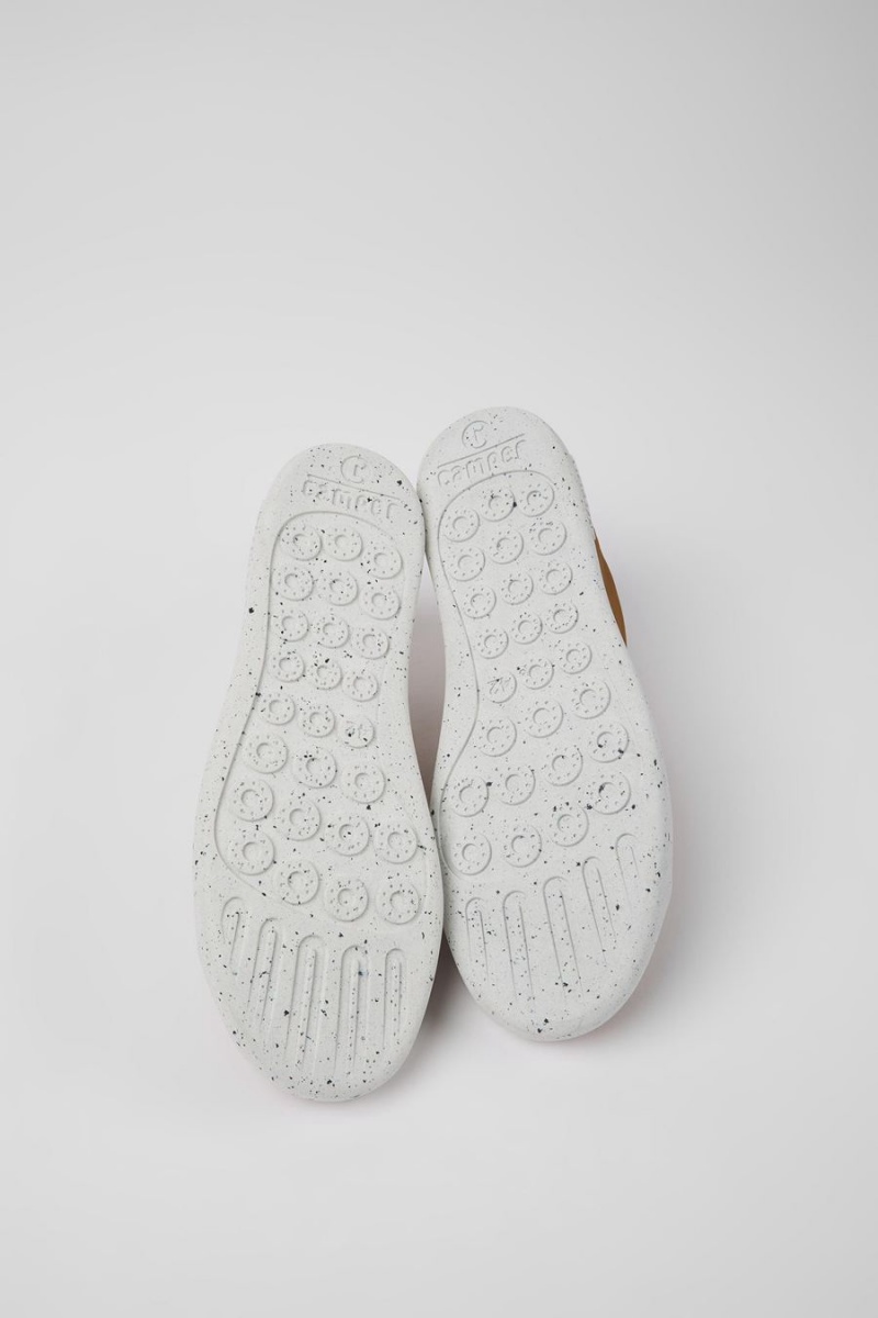 Zapatillas Camper Peu Touring Textil Hombre Marrones | OYUHC-5796