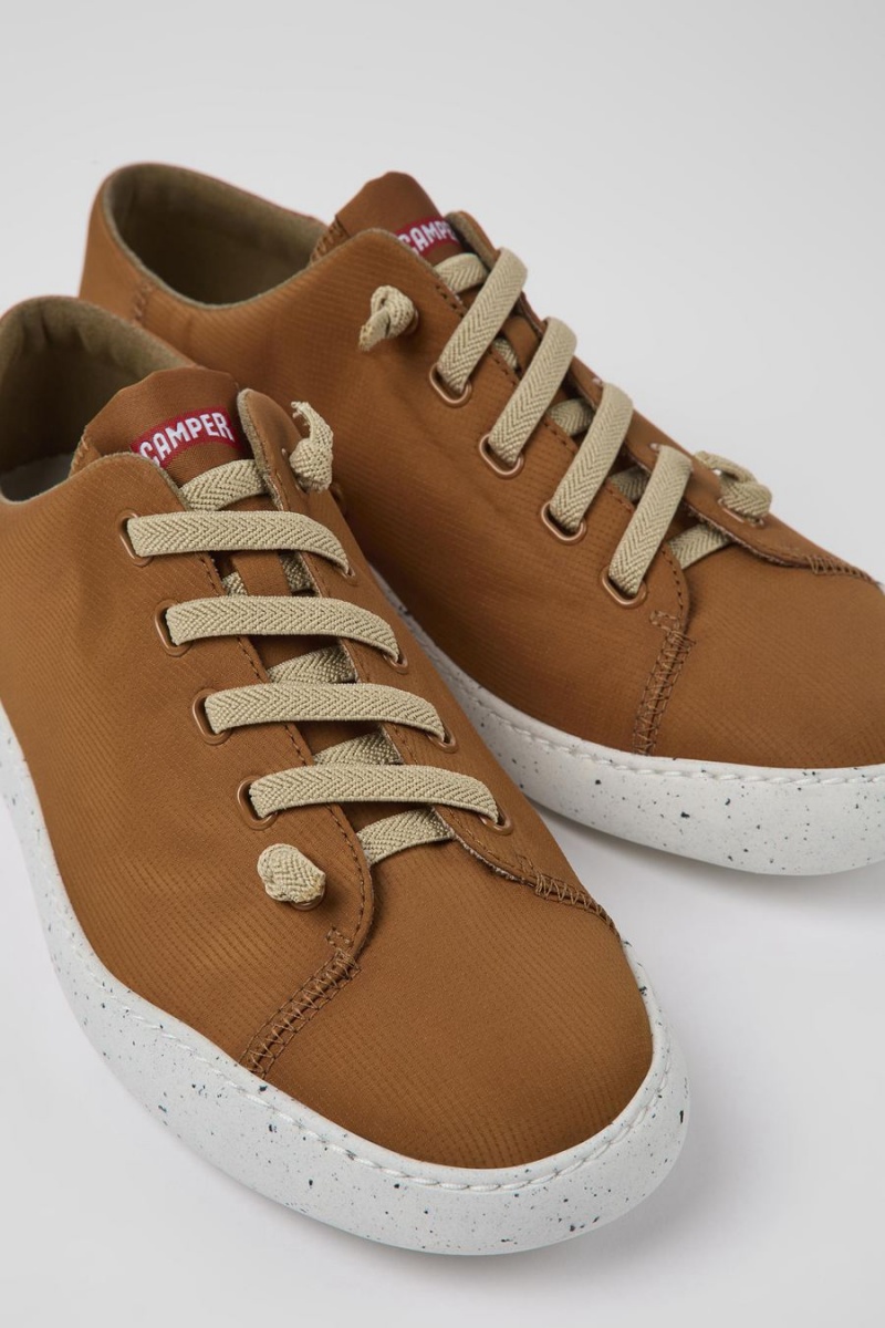 Zapatillas Camper Peu Touring Textil Hombre Marrones | OYUHC-5796