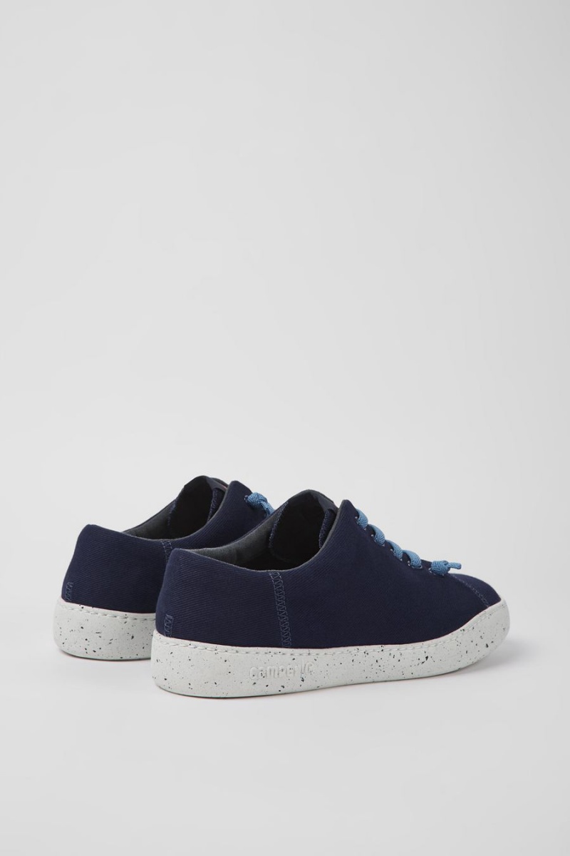 Zapatillas Camper Peu Touring Textil Hombre Azules | STMZY-7418