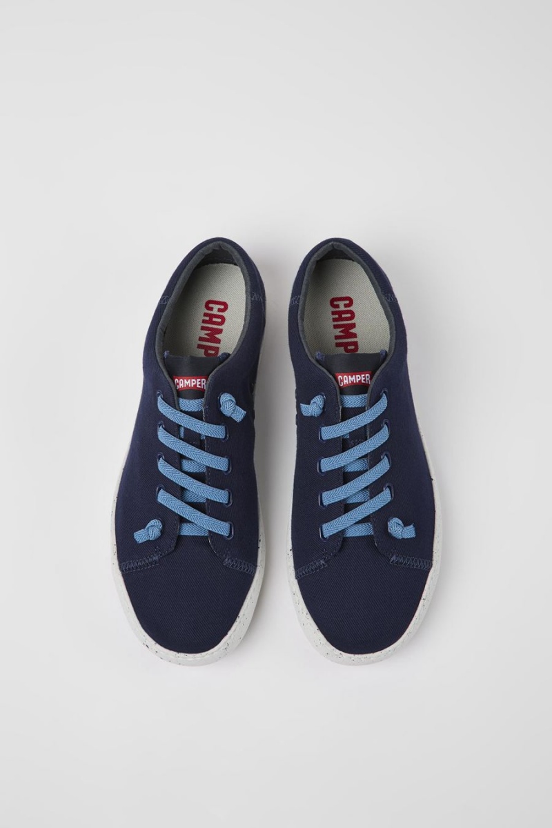Zapatillas Camper Peu Touring Textil Hombre Azules | STMZY-7418