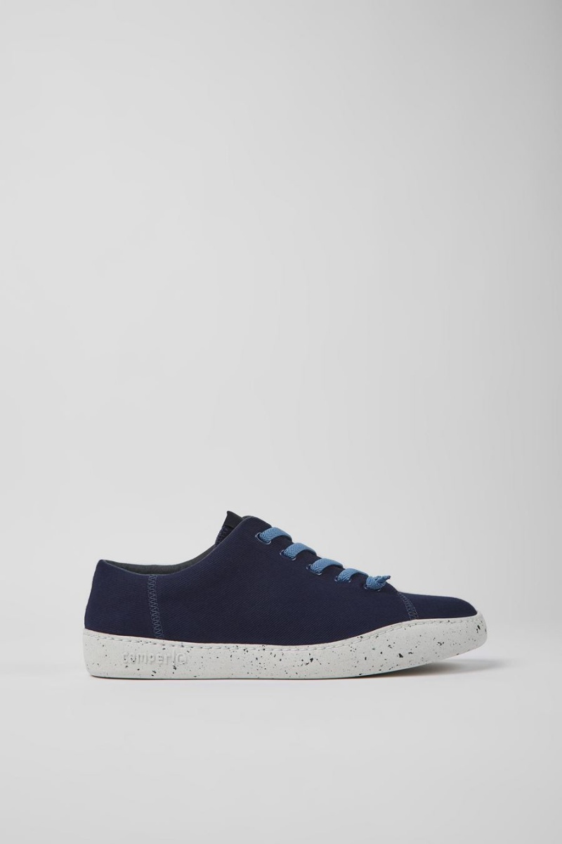 Zapatillas Camper Peu Touring Textil Hombre Azules | STMZY-7418