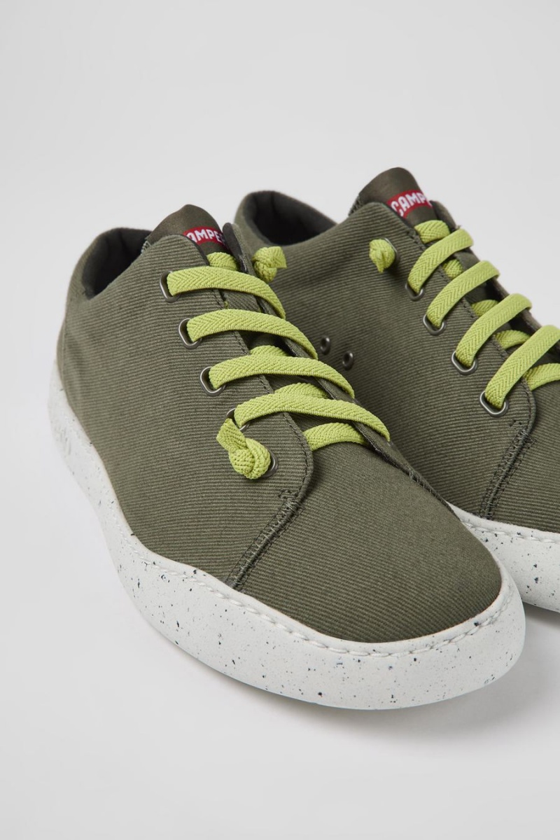Zapatillas Camper Peu Touring Textil Hombre Verde | IEFYC-4392