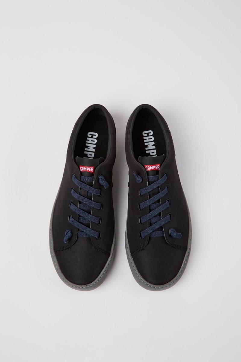 Zapatillas Camper Peu Touring Textil Hombre Negras | VMSKP-8319
