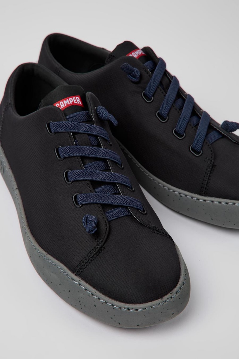 Zapatillas Camper Peu Touring Textil Hombre Negras | VMSKP-8319