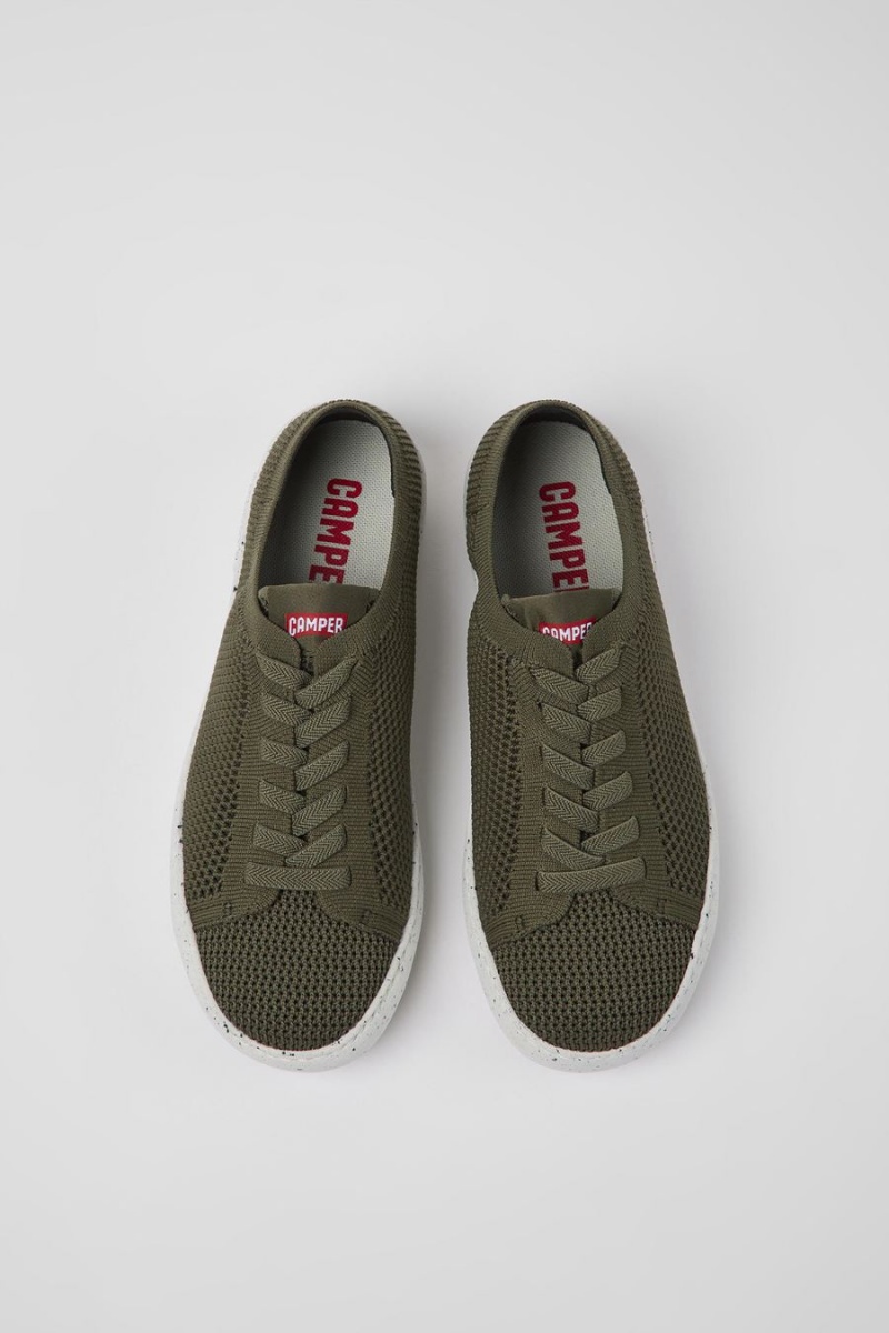 Zapatillas Camper Peu Touring Textil Mujer Verde | WEPMK-7364