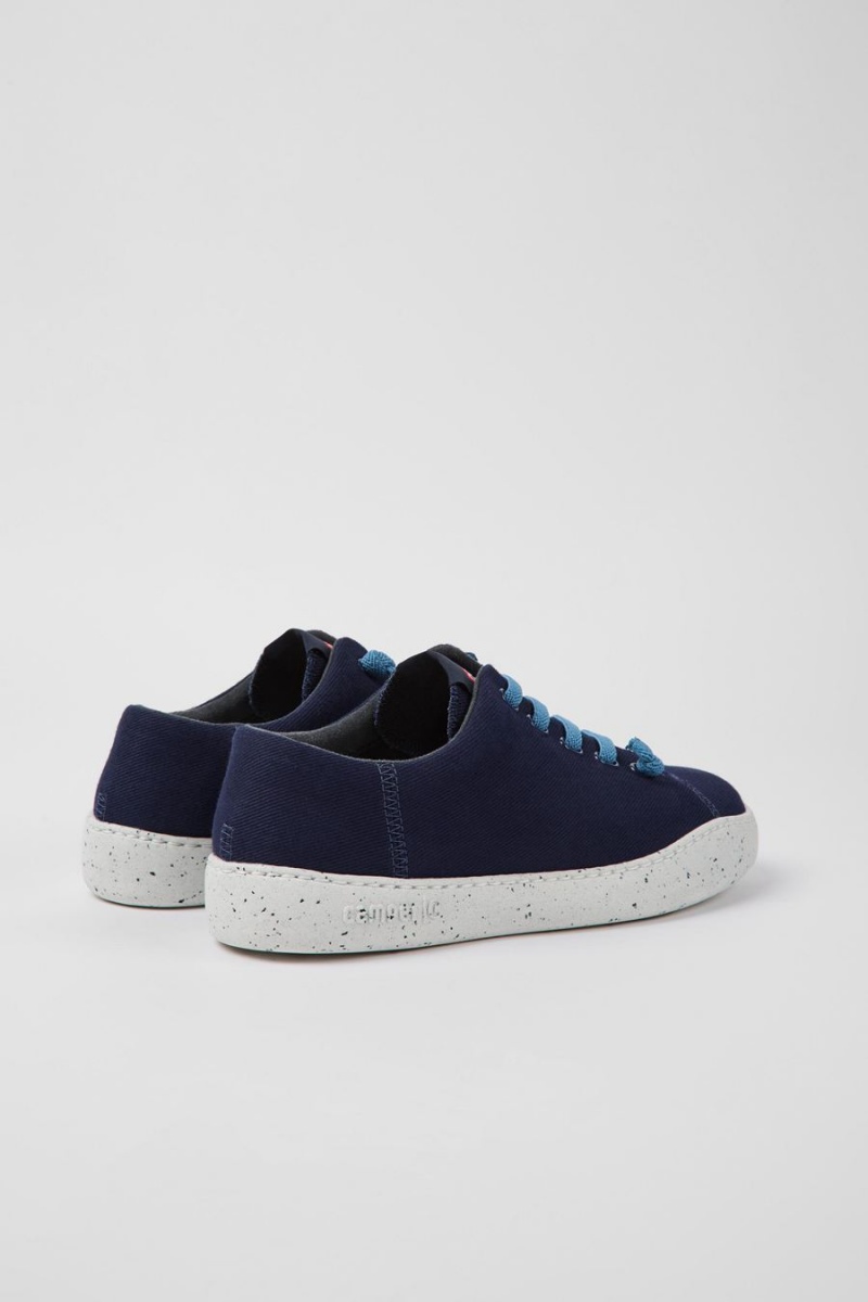 Zapatillas Camper Peu Touring Textil Mujer Azules | DBJWP-2874