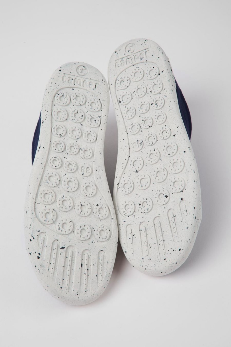 Zapatillas Camper Peu Touring Textil Mujer Azules | DBJWP-2874