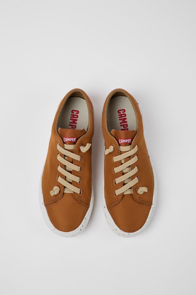 Zapatillas Camper Peu Touring Textil Mujer Marrones | MHRWP-1346