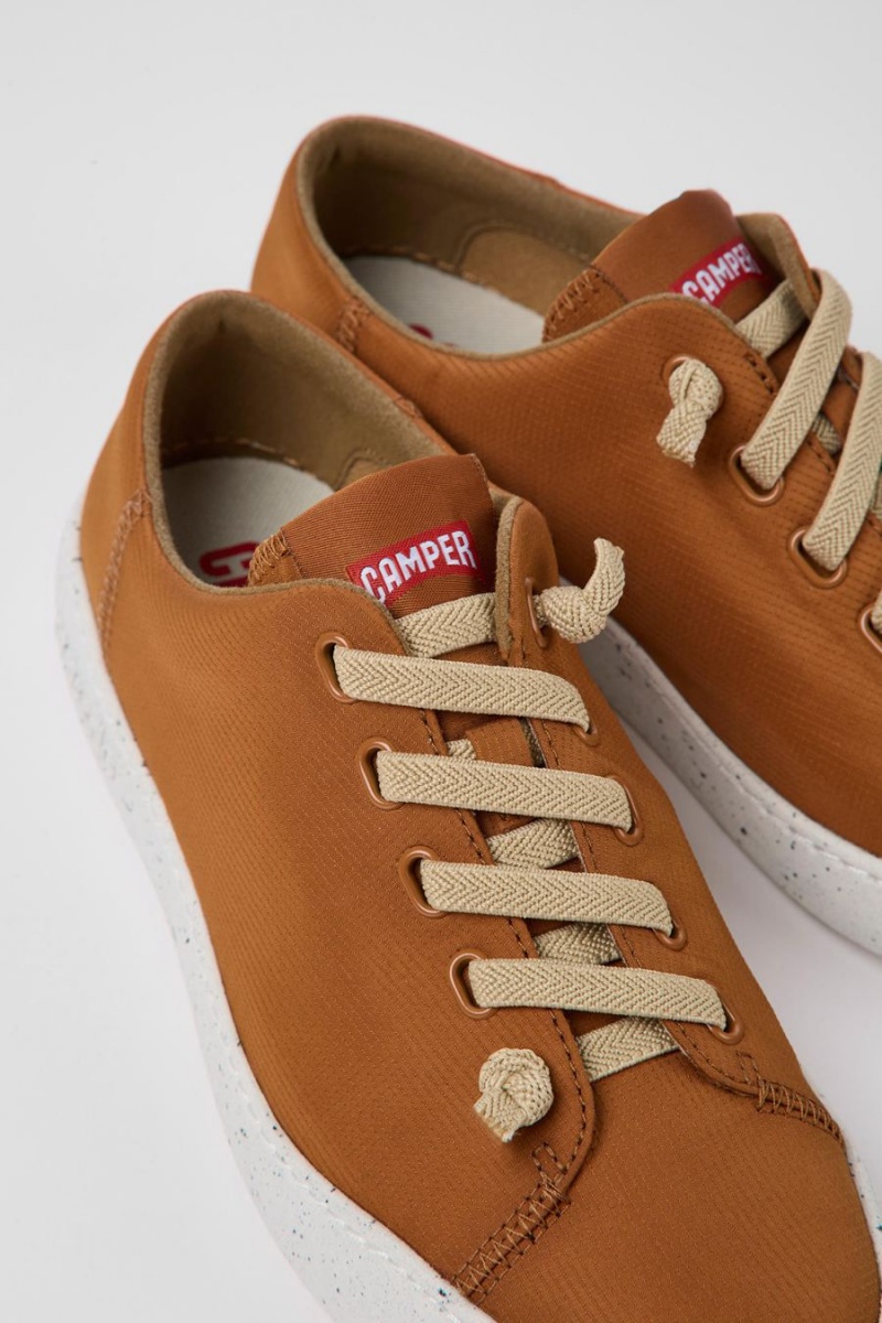 Zapatillas Camper Peu Touring Textil Mujer Marrones | MHRWP-1346