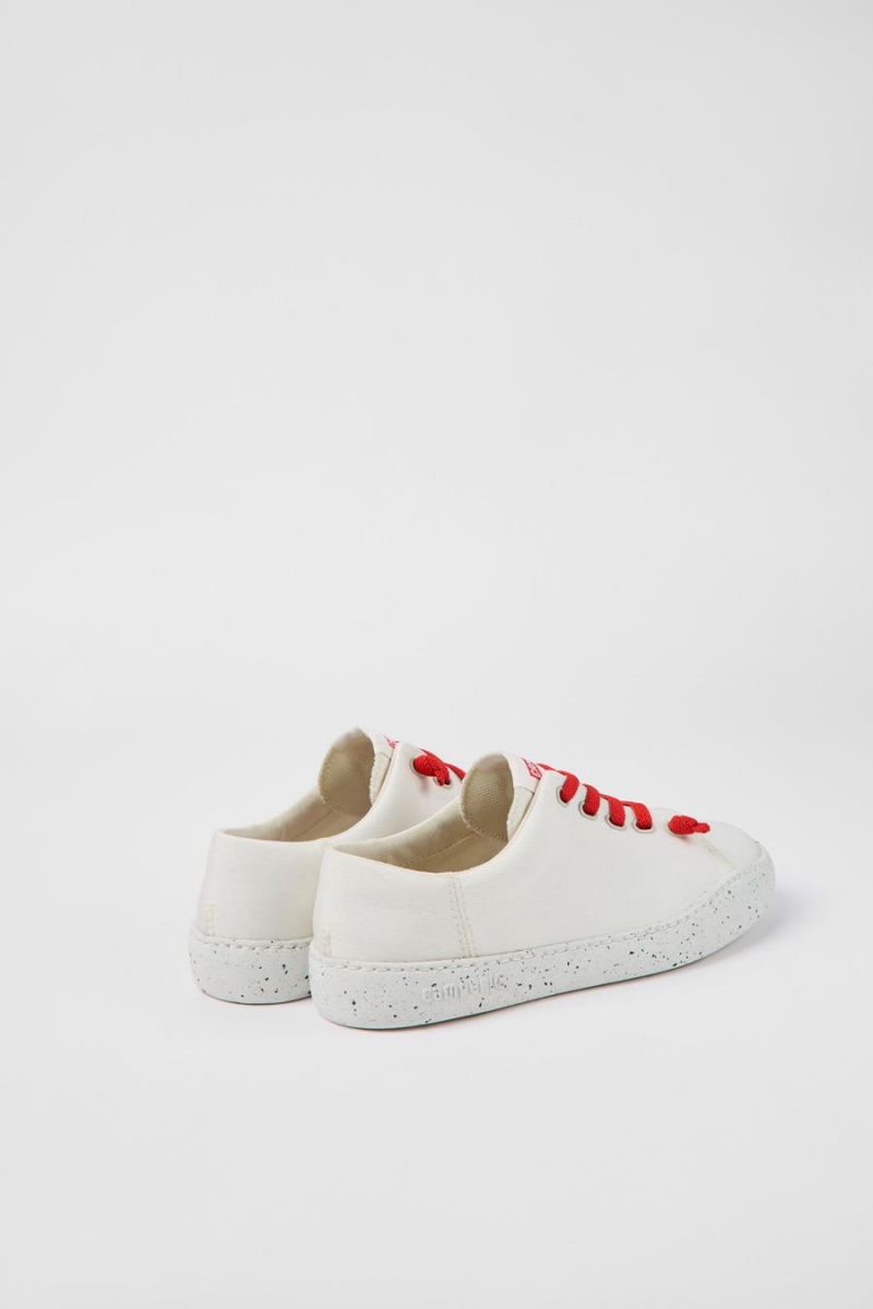 Zapatillas Camper Peu Touring Textil Mujer Blancas | QIUJY-9856