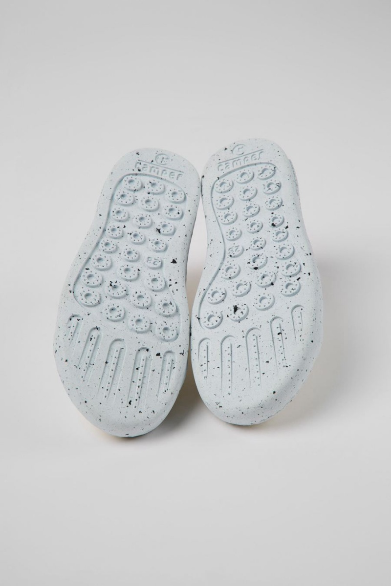 Zapatillas Camper Peu Touring Textil Niño Blancas | EGINS-6731