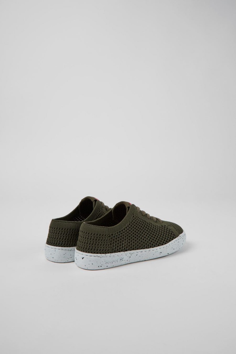 Zapatillas Camper Peu Touring Textil Niño Verde | IOJFD-3792