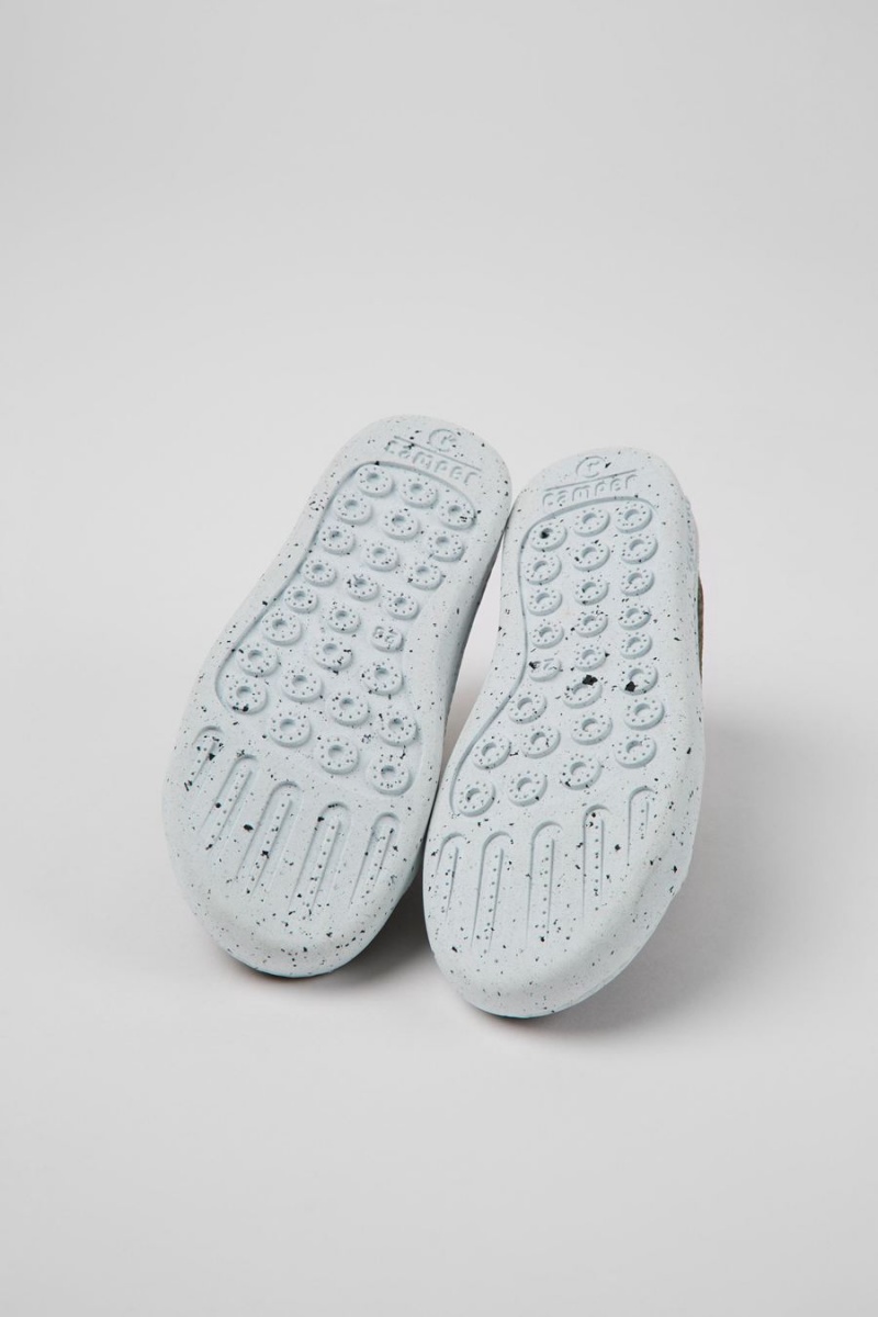 Zapatillas Camper Peu Touring Textil Niño Verde | IOJFD-3792