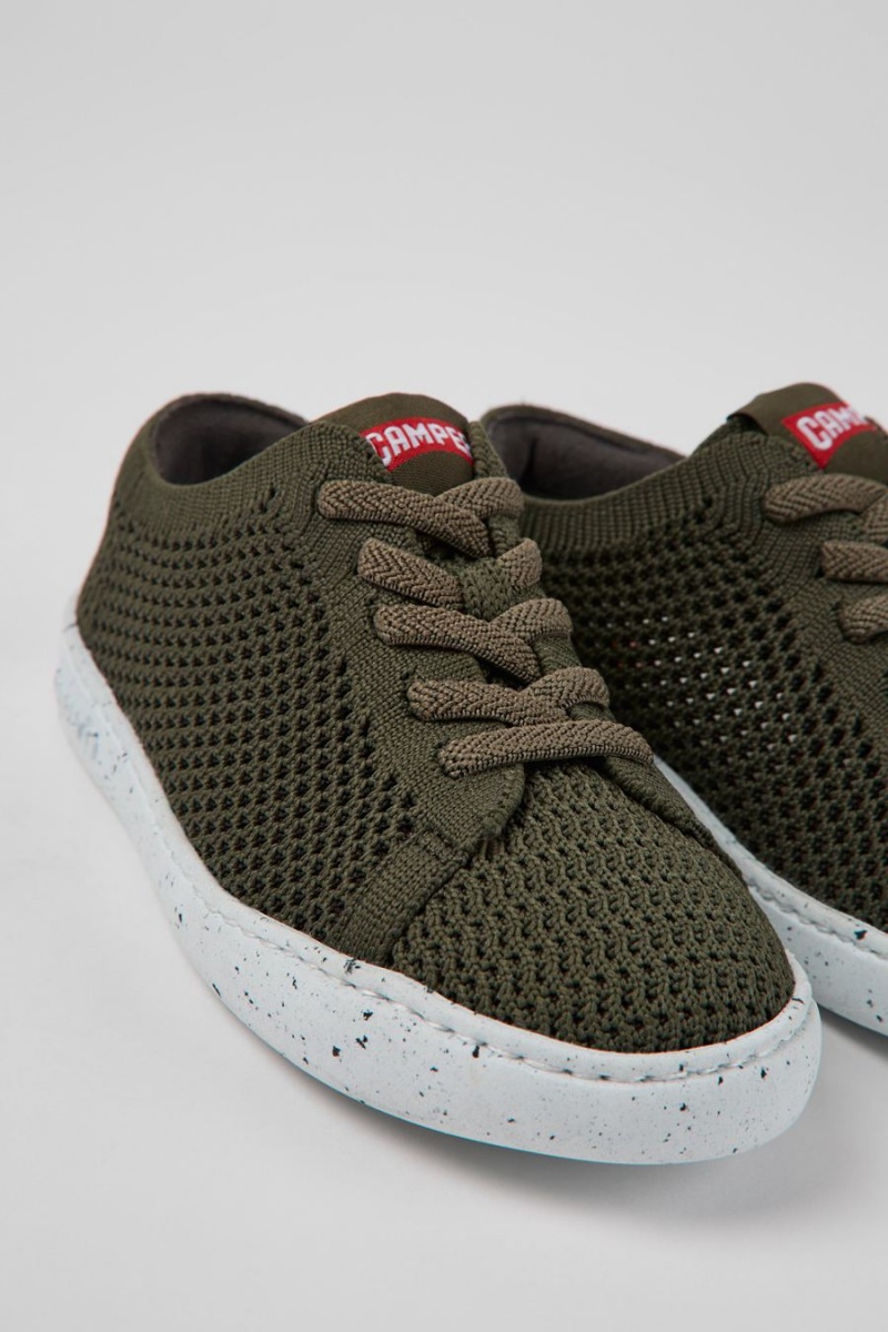 Zapatillas Camper Peu Touring Textil Niño Verde | IOJFD-3792