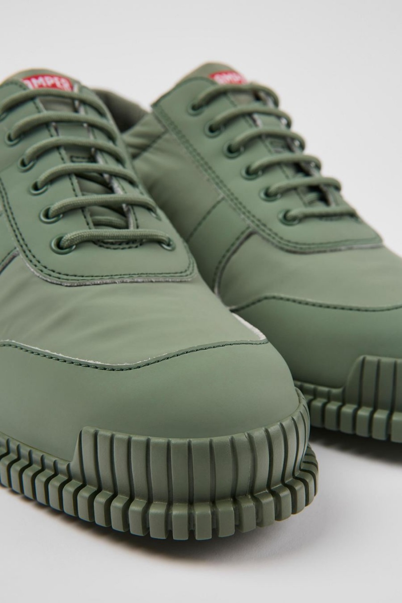 Zapatillas Camper Pix Recycled Cuero Mujer Verde | BIKNV-7683
