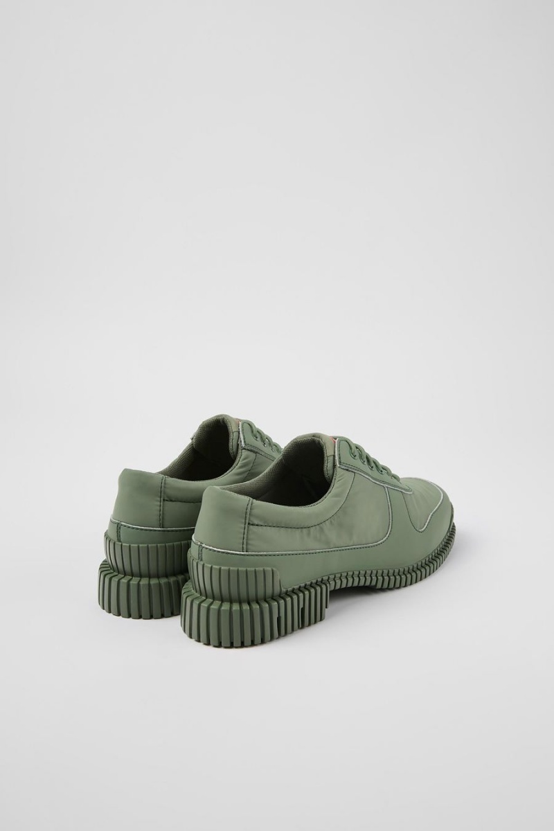 Zapatillas Camper Pix Recycled Cuero Mujer Verde | BIKNV-7683