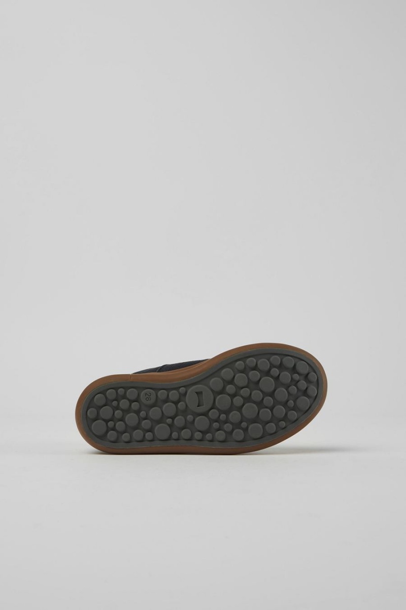 Zapatillas Camper Pursuit Cuero Textil Niña Azules | GXYOM-5912